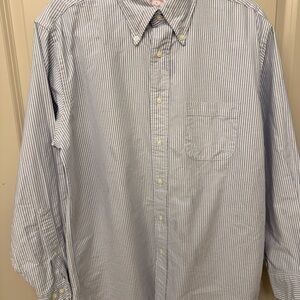Brooks Brothers Blue and White Striped Shirt